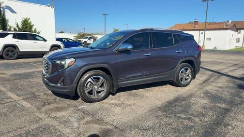 Blue Steel Metallic 2019 GMC Terrain SLT