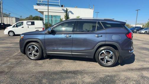 Blue Steel Metallic 2019 GMC Terrain SLT