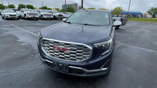 Blue Steel Metallic 2019 GMC Terrain SLT