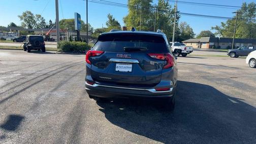 Blue Steel Metallic 2019 GMC Terrain SLT