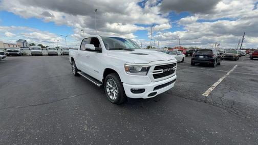 Bright White Clearcoat 2023 RAM 1500 Laramie