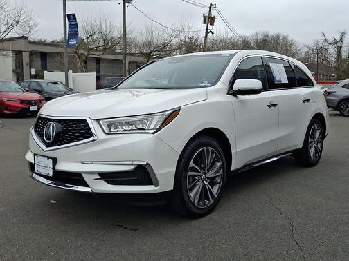 Platinum White Pearl 2020 Acura MDX 3.5L w/Technology Package