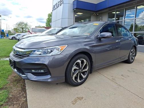 Modern Steel Metallic 2017 Honda Accord EX-L w/Navigation & Honda Sensing