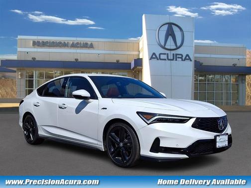 Platinum White Pearl 2026 Acura Integra FWD A-Spec with Technology