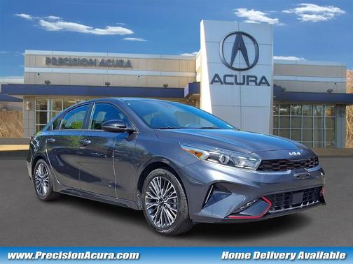 Gravity Gray 2022 Kia Forte GT-Line