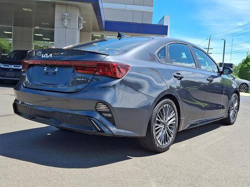 Gravity Gray 2022 Kia Forte GT-Line