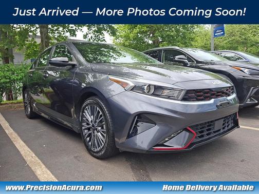 Gravity Gray 2022 Kia Forte GT-Line
