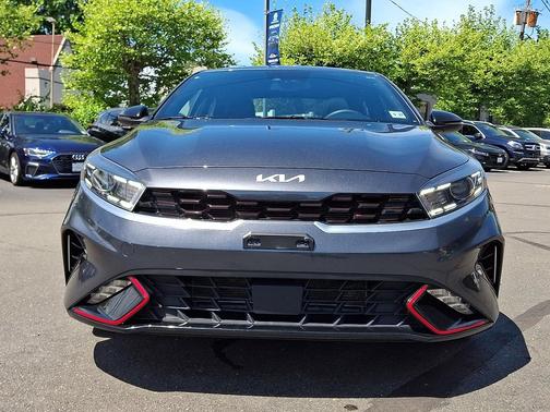 Gravity Gray 2022 Kia Forte GT-Line