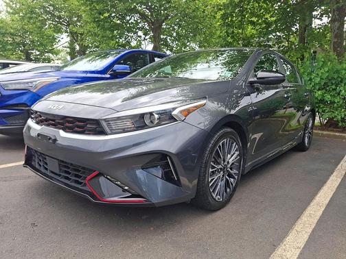 Gravity Gray 2022 Kia Forte GT-Line