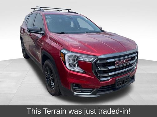 Volcanic Red Tintcoat 2023 GMC Terrain AT4