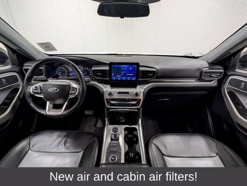 STONE BLUE METALLIC 2022 Ford Explorer XLT