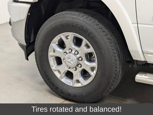 Bright White Clearcoat 2020 RAM 2500 LARAMIE