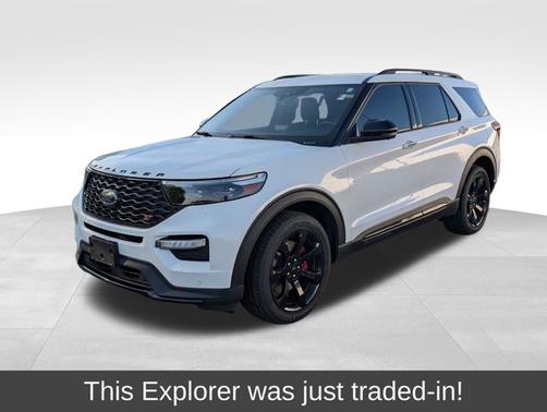 STAR WHITE MET TRI-COAT 2020 Ford Explorer ST