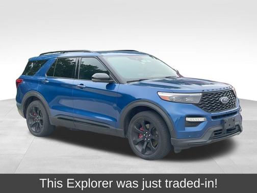 ATLAS BLUE METALLIC 2020 Ford Explorer ST