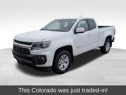 Summit White 2021 Chevrolet Colorado LT