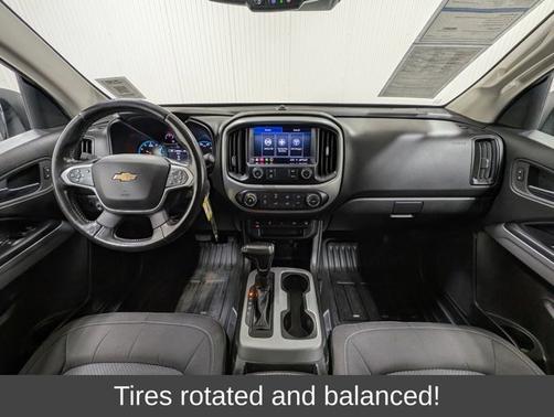 Summit White 2021 Chevrolet Colorado LT