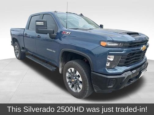 Lakeshore Blue Metallic 2025 Chevrolet Silverado 2500 CUSTOM