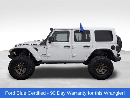 Bright White Clearcoat 2020 Jeep Wrangler Unlimited RUBICON