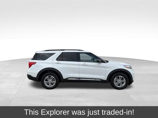 STAR WHITE MET TRI-COAT 2020 Ford Explorer XLT