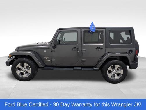 Granite Crystal Clearcoat Metallic 2018 Jeep Wrangler Unlimited SAHARA