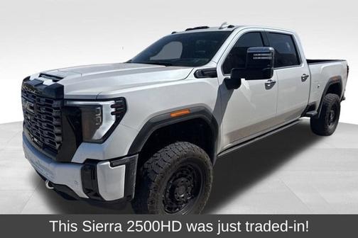 White Frost Tri-Coat 2025 GMC Sierra 1500 DENALI ULTIMATE