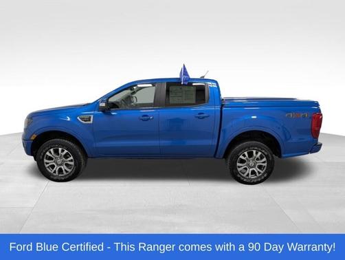 VELOCITY BLUE 2022 Ford Ranger LARIAT