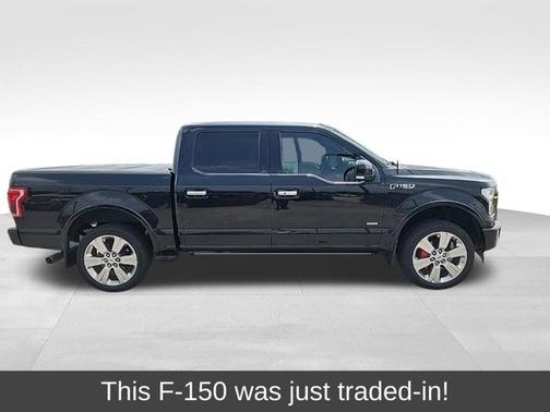 SHADOW BLACK 2017 Ford F-150 LIMITED