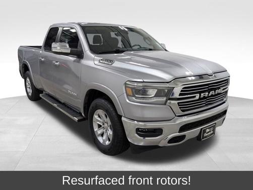 Billet Silver Clearcoat Metallic 2019 RAM 1500 LARAMIE