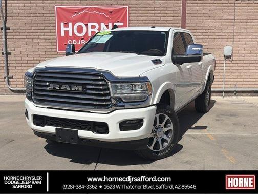 Pearl White 2024 RAM 2500 Longhorn