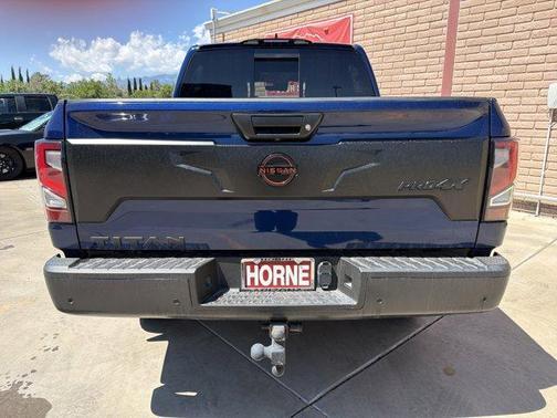 Deep Blue Pearl 2024 Nissan Titan PRO-4X