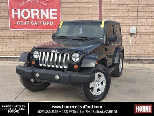 Black 2007 Jeep Wrangler Sahara