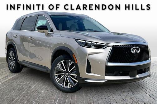 Warm Titanium 2027 INFINITI QX60 Luxe