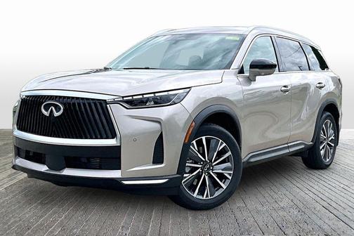 Warm Titanium 2027 INFINITI QX60 Luxe