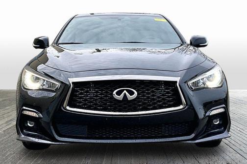 Midnight Black 2021 INFINITI Q50 3.0t Signature Edition