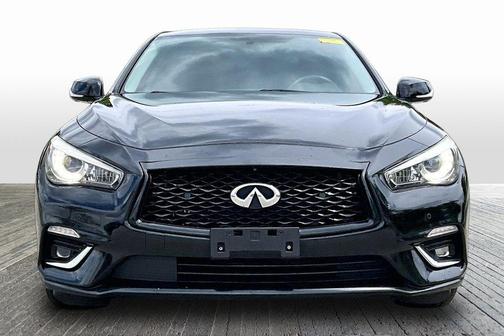Black Obsidian 2018 INFINITI Q50 3.0t LUXE