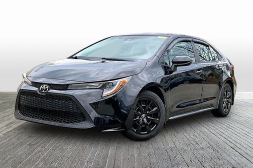 Black Sand Pearl 2022 Toyota Corolla LE