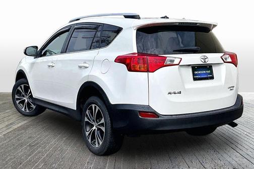 Blizzard Pearl 2015 Toyota RAV4 Limited