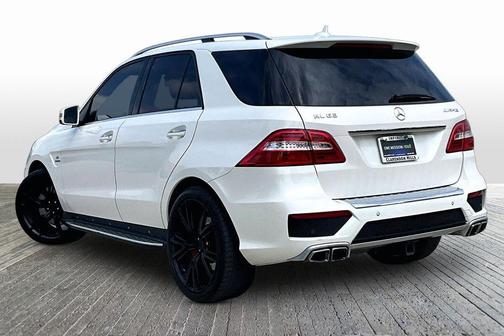 White 2014 Mercedes-Benz M-Class ML 63 AMG