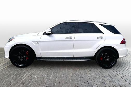 White 2014 Mercedes-Benz M-Class ML 63 AMG