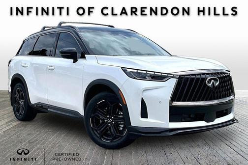 Rad Wht 2026 INFINITI QX60 SPORT