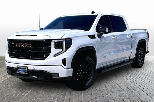 Summit White 2024 GMC Sierra 1500 Elevation