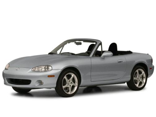 Red 2001 Mazda MX-5 Miata