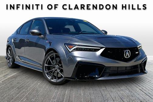 Liquid Carbon Metallic 2025 Acura Integra Type S