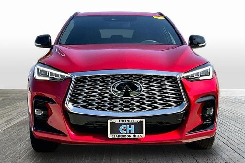 Dynamic Sunstone Red 2023 INFINITI QX55 ESSENTIAL