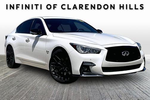 White 2019 INFINITI Q50 400