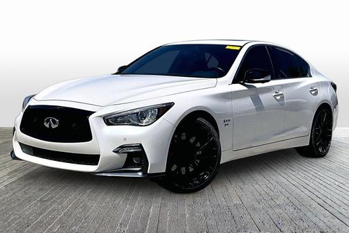 White 2019 INFINITI Q50 400