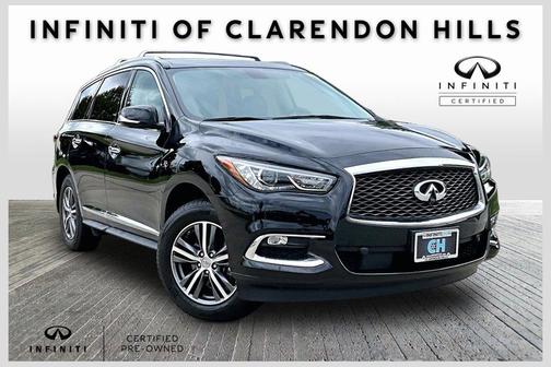 Black 2018 INFINITI QX60