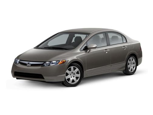 Silver 2008 Honda Civic LX