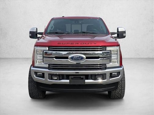 Ruby Red Metallic Tinted Clearcoat 2017 Ford F-350 Platinum