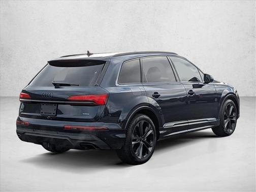 Waitomo Blue Metallic 2026 Audi Q7 55 Premium Plus